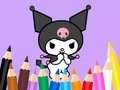 Hra Omaľovánka: Kuromi Carries Bag  online