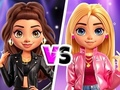 Hra Čierny vs ružový štýl Loveie Chic  online