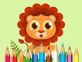 Hra Omaľovánka: Baby Lion  online