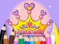 Hra Omaľovánka: Princezná Crown  online