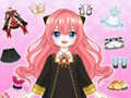 Hra Anime Doll Dres Up  online
