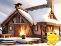 Hra Skladačka: Snehový dom  online