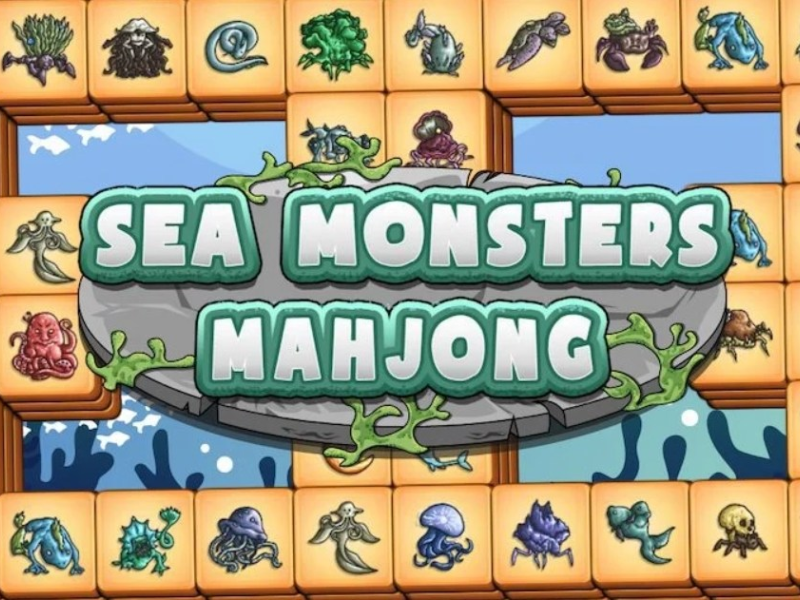 Hra Mahjong morských príšer  online