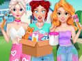 Hra Deco Princesses Moving House  online