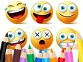 Hra Omaľovánka: Funny Emoji  online