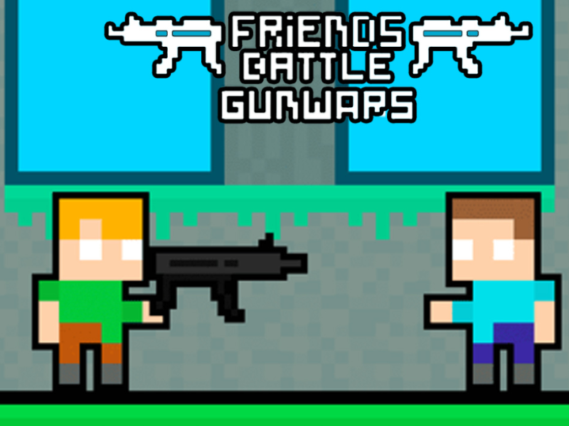 Hra Priatelia bojujú proti Gunwars  online