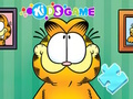 Hra Skladačka: Obrázok Garfielda  online