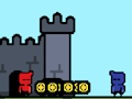 Hra Červené a modré Castlewars  online