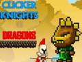 Hra Clicker Knights vs draci  online