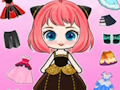 Hra Oblečenie pre bábiku Chibi DIY  online