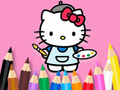Hra Omaľovánka: Hello Kitty Painting  online