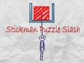 Hra Stickman Puzzle Slash online