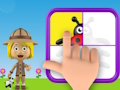 Hra Puzzle Svet zvieratiek Alice  online