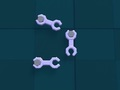 Hra Puzzle kľúče s maticami a skrutkami  online