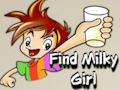 Hra Nájdite Milky Girl  online