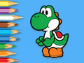 Hra Omaľovánka: Yoshi Fishing Time  online