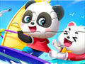 Hra Skladačka: Baby Panda Sailing  online