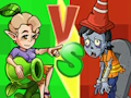 Hra Vojna rastlín vs zombie  online