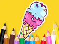 Hra Omaľovánka: Cool Ice Cream  online