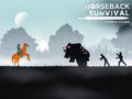 Hra Prežitie na koni zombie unikajú online