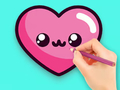 Hra Omaľovánka: Lovely Heart  online