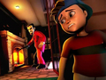 Hra Strašidelný cudzinec 3D  online