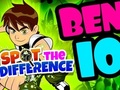 Hra Ben 10 Všimnite si rozdiel  online