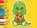 Hra Omaľovánka: Hungry Dinosaurs  online