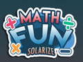 Hra Matematická zábava Solarizujte sa  online