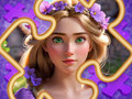 Hra Puzzle Neuveriteľné princezné a zloduchovia  online