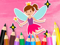 Hra Omaľovánka: Little Pretty Fairy  online
