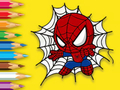 Hra Omaľovánka: Baby Spiderman  online