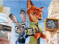 Hra Skladačka: Zootopia  online