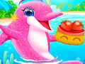 Hra Starostlivosť o bábätko My Twin Dolphin Baby  online