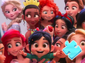 Hra Skladačka: Rodinná fotografia princeznej Disney  online