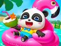 Hra Letné prázdniny baby Panda  online