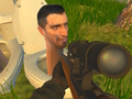Hra Sniper vs Skibidi WC  online