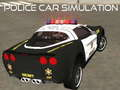 Hra Simulátor policajného auta 2020  online