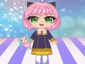 Hra Chibi Beauty Salon sa oblieka a kúpele online