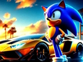 Hra Sonic Run pre Lamborghini  online