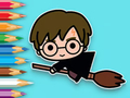 Hra Omaľovánka: Lietajúci Potter  online