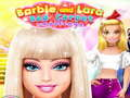 Hra Barbie a Lara Red Carpet Challenge  online