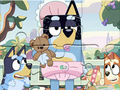 Hra Skladačka: Bluey Play Time  online