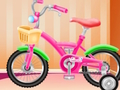 Hra Dievčenský salón na opravu a umývanie bicyklov  online
