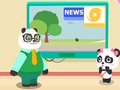 Hra Baby Panda Hurikán bezpečnosť online