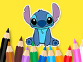 Hra Omaľovánka: Stitch  online