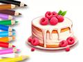 Hra Omaľovánka: Berry Cake  online