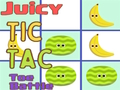 Hra Šťavnatá bitka Tic Tac Toe  online