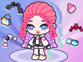 Hra Fashionista Avatar Studio zdobiť  online
