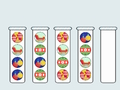 Hra Puzzle na triedenie loptičiek  online